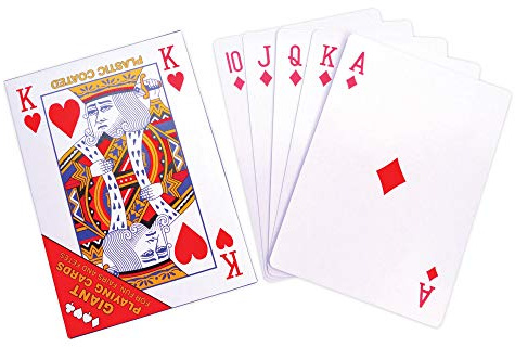 Riesen-Kartenspiel, 17 cm x 12 cm (S03502)