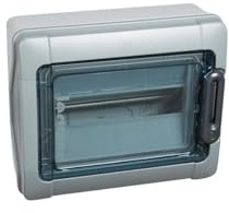 Legrand 414033 Coffret Étanche Plexo³ pour Photovoltaïque à Équiper, 1 Rangée de 12 Modules, 1000V=