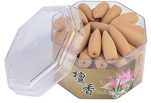 Rückfluss Räucherkegel 70er Rose Lily Osmanthus Wermutgeruch Sandelholz Räucherstäbchen für Aromatherapie Luftreinigung