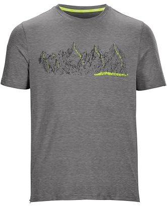 Killtec Herren Funktions T-Shirt Lilleo MN TSHRT C, grau, M, 36666-000