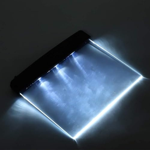 Agatige Luz de Lectura LED, Lámpara de luz Brillante de Lectura LED Luz de Libro Lightwedge para Lectura Nocturna para Lectores Noche, E-Reader, Tablet, Estudio