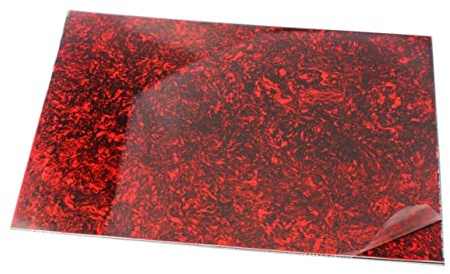 Schlagbrettmaterial für Akustikgitarren, 44x29cm, 3-lagig | Schlagbrett für Akustische Gitarre, Acryl PVC, Hitzebeständig und Leicht zu Montieren, für Bass und Gitarre