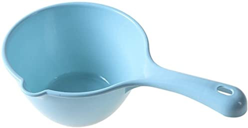 VIKIMO Mestolo for Acqua, Cucchiaio for Acqua Accessori da Cucina, mestolo for Acqua in plastica Cucchiaio for mestolo da Bagno Cucchiaio for Acqua con Manico Lungo for Cucina Bagno (Blu)