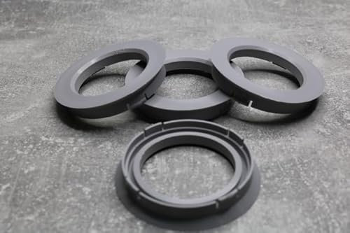 Zentrierringe Distanzringe 74,1 mm x 54,1 mm hellgrau für Alufelgen