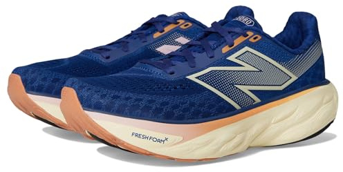 New Balance Women's Fresh Foam X 1080 V14 Running Shoe, Inkwell/Calcium/Copper, 7.5 M