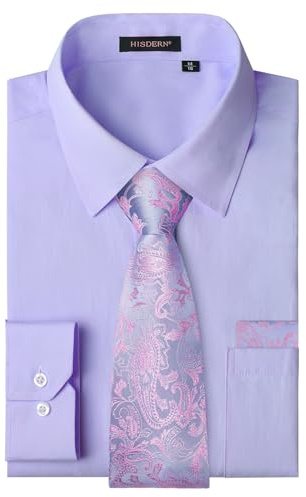 HISDERN Fashion Formal Hombre