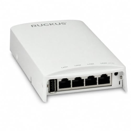 Ruckus Networks H550 Series Wi-Fi 6 Wall-Mounted Indoor Access Point (901-H550-US00), White