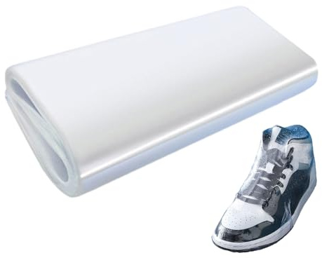 Wärmeschrumpffolie Rolle | Verpackungsbeutel Schrumpffolie | Klare Schrumpffolie, Schuhschrumpffolien, Wärmewickelhülsen, PVC-Beutel für Geschenkkörbe, hausgemachte -Projekte