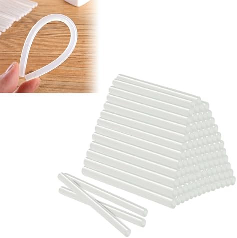 ROSEJANE Heißklebesticks 11x200 mm Heißklebepistole Sticks, Klebestifte Heißkleber Heissklebestift für Verklebungen und Fixierungen, 2kg