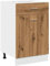 vidaXL Armario Inferior cajón “Lyon” Madera Roble Artisan