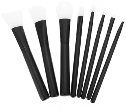 BESTYASH 8 Pezzi Silicone per Applicatore per Maschera per Fondotinta e Correttore Strumento Multifunzionale per Make Up Facile e Riutilizzabile