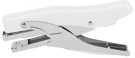Häfttång, Metall Häftapparat Handhållen 20 Ark Kapacitet Ergonomiskt Grepp för Kontor Lager Förpackning Passar 24/6 26/6 Klammer Verktyg