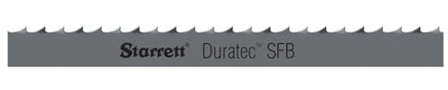 Starrett Duratec SFB Band Saw Blade with Carbon Steel - Skip Tooth, Raker Set, Neutral Rake - 150 Length, 1/2 Width, .025 Thickness, 4 TPI - 91340-12-06