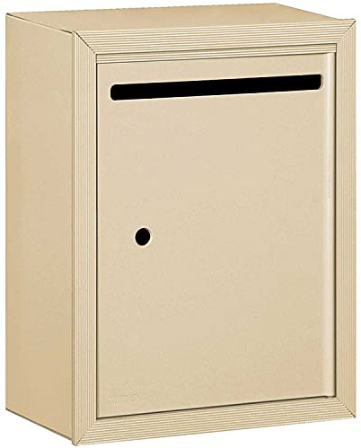 Salsbury Industries Letter Box,Standard,Surface,Sandstone, 15 in. W x 19 in. H x 7.5 in. D