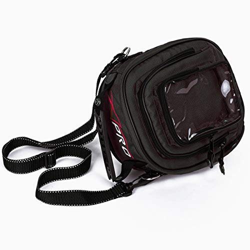 A-pro Magnetic Tanque Bolsa Moto Sport Touring Gran Turismo Tank Bag Negro