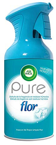 Air Wick - Ambientador aerosol, esencia para casa con aroma a Flor