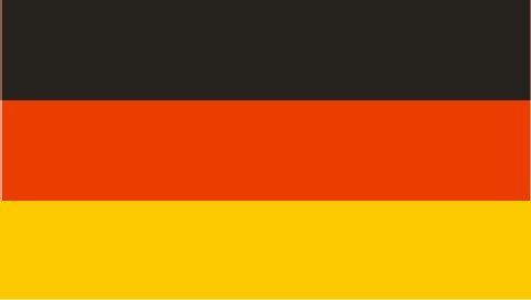 Deutschland Fahne XXL 210 x 500cm Schwarz Rot Gold Flagge