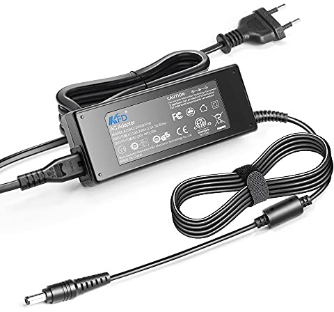 KFD Netzteil 24V 3,75A Netzkabel Ladegerät für Zebra GK420d GX420d GK420t ZP450 ZP500 ZP505 ZD410 ZD420 ZD620 GX420t GK430D GX430 GK430T GX430T Gk-420d GT800 GT820 9NA1000100 Etikettendrucker