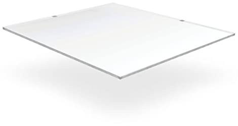 IRONLUX Placa Metacrilato Transparente de 4mm de Espesor, 49,50x37 cm