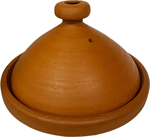 Marocchino Autentico fatto a mano tajine ceramica naturale 33 cm - non smaltato e senza piombo