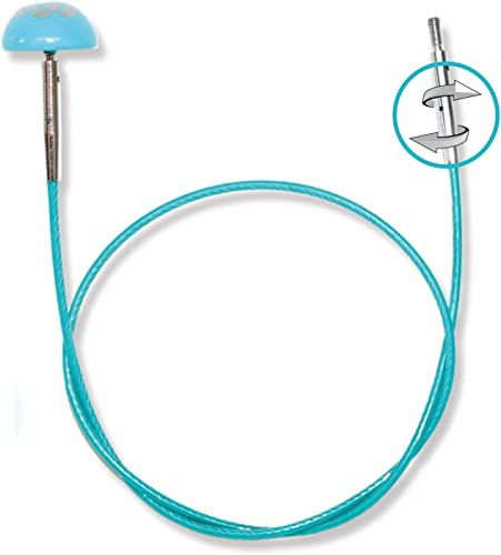 KnitPro - KnitPro Swivel 360° utbytbar kabel för 80 cm nål - 3 delar