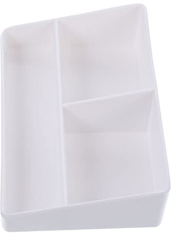 PRETYZOOM Box Sugar Storage Box Counter Coffee Station Storage Basket Tea Bag Holder Hotel Organizer Sugar Packets Hotel Bag Organizer Imitation Porcelain Bulk White Bar Top