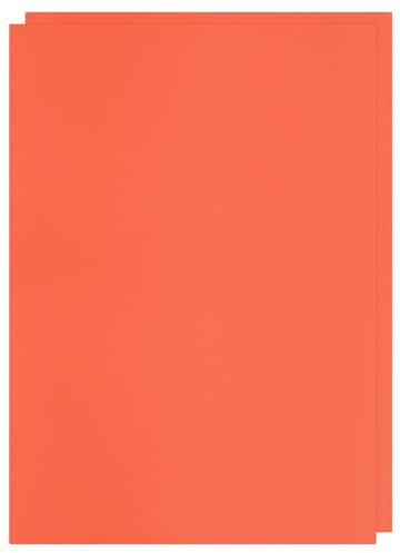 PATIKIL Gummistämpelblad, 2 st 11,7 x 8,3 mjuk gummistämpel snideriblock i A4 storlek linoleumblock för lasergraveringsmaskin gummistämplar bläckstämpeldynor, mörkorange