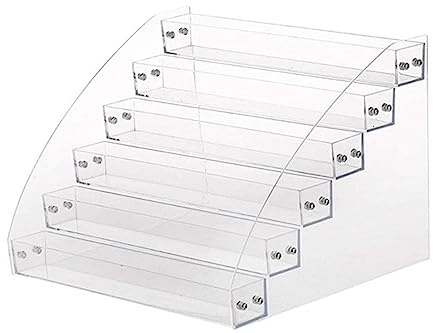 OUNONA Organizzatore Multistrato Per Rossetto Per Essenziali Espositore Trasparente Per e Rossetto Realizzato