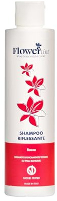 FLOWERTINT - SHAMPOO RIFLESSANTE ROSSO | PER CAPELLI