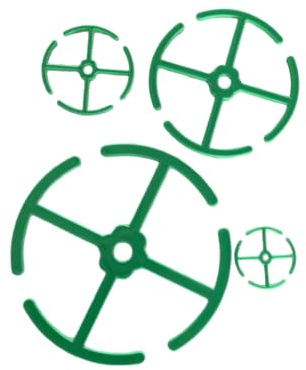 Chenxi Studio Paquete de 4 tallos reutilizables para crecimiento de alocasia de filodendro, interiores y exteriores, estacas trepadoras de 360 grados, para interiores y exteriores