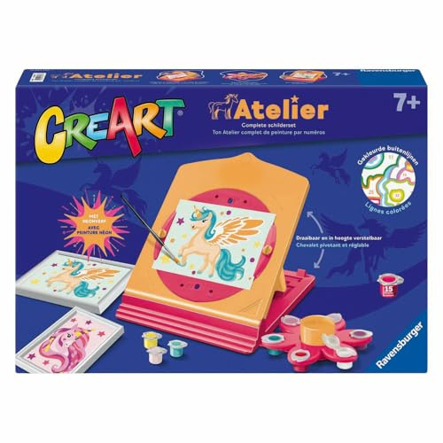 Ravensburger måla efter siffror atelier målarset kreativt paket
