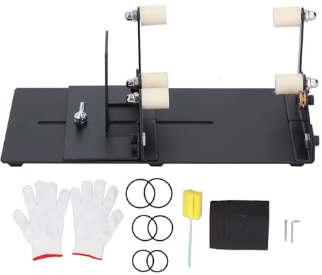 Cortador de botellas de vidrio en acero inoxidable, conjunto de herramientas para cortar vidrio en botellas redondas y cuadradas, kit preciso para cortar botellas con lijas y