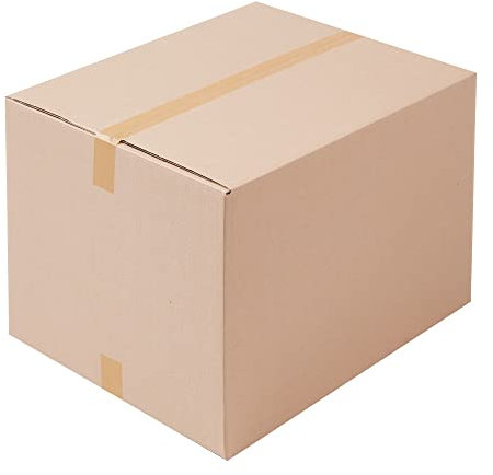 BB-Verpackungen 30x Faltkartons 610x540x330/160mm 1-wellig braun (30 Stück)| Großer Versandkarton, ideal als Warensendung, DHL Paket, GLS/DPD XL-Paket
