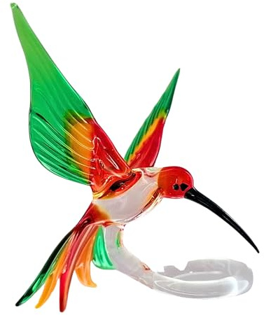 Orchideenstab, Kolibri -Normale Ausführung- (transp./rot-gelb-grün)