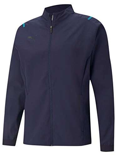 PUMA Teamcup Sideline Jacket Chaqueta De Entrenamiento, Hombre, Peacoat-Puma New Navy, M