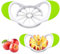 ARSUK Coupe Pomme et Retire Cœur (12 Lames) – Trancheuse à pommes avec Lames en Acier Inoxydable, vide pomme Poignées Antidérapantes, Trou pomme Outil de Cuisine pour Pommes, Poires et Autres Fruits