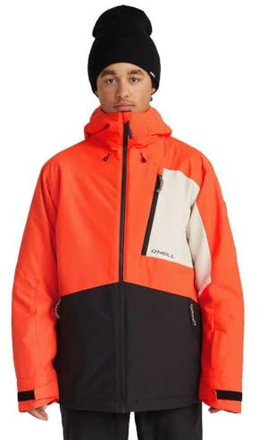 O´NEILL Hammer Block Snow Jacket Paprika Flame Colour Block - L