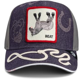 Goorin Bros. Trucker Cap Dead Horse Purple Lila, Size:OneSize
