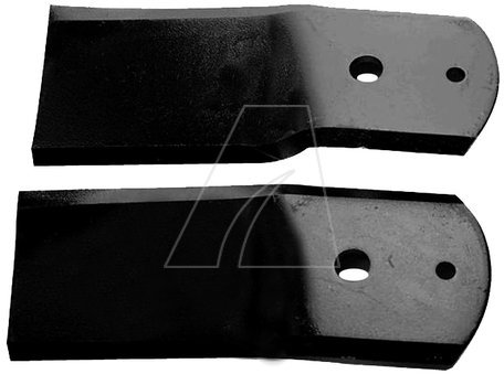 Couteau Lames pour tondeuse autoportée et tracteurs et front Longueur [mm]?: ZB?: Al?: Tondeuse à Gazon à partir de Exécution?: Couteau Lames Lot de 2 Sonnettes, Ø de geschraubtloch [mm]?: VE?: numéro de Directeurs?: