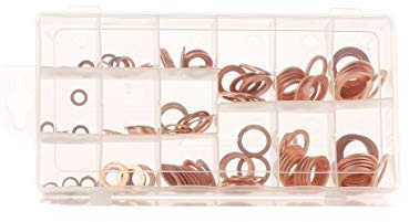 Yato 150 PCS COPPER WASHERS ASSORTMENT | Yt-06871, Ölkühlerdichtung