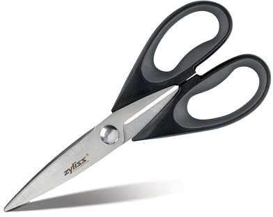 Zyliss E910026 Tijeras Domesticas, Plástico/Acero inoxidable, Negro, Multiusos/Universales/Cocina, Apto Para Lavavajillas