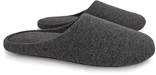 ofoot Zapatillas Mujer Casa Algodon Espuma Con Memoria, Pantuflas Estar Lavable Interior Antideslizante