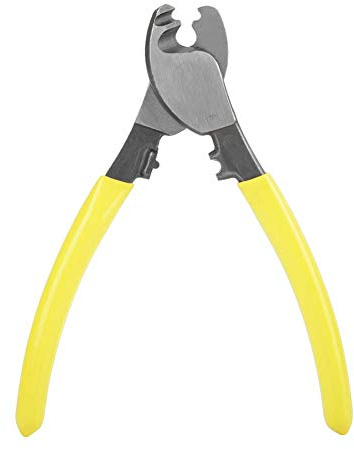Cable Cutting Pliers, RT-22 6” Chrome Vanadium Steel Cable Wire Cutter Electric Wire Cutting Pliers Hand Cutting Tool