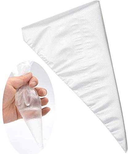 Piping Bags for Cake, 100pcs Disposable Pastry Bags Icing Piping Bags for Cupcake Cookies, Good for Decorating Cakes