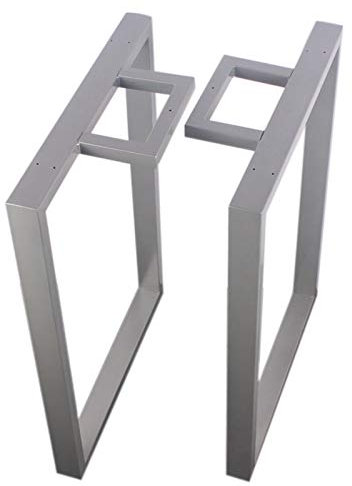 ZXCVBNAS Tischbein,Tischgestell Metall Tischbeine 2er Set Tischuntergestell Tischfuß Möbelfüße DIY Esstischgestell Tischbein für DIY Esstisch Schreibtisch Couchtisch Bank,60 * 72.5