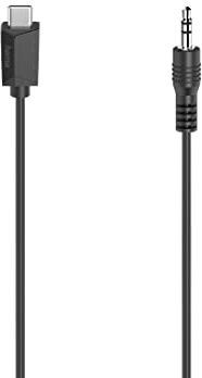Hama Audio-Kabel, USB-C-Stecker - 3,5-mm-Klinken-Stecker, Stereo, 0,75 m