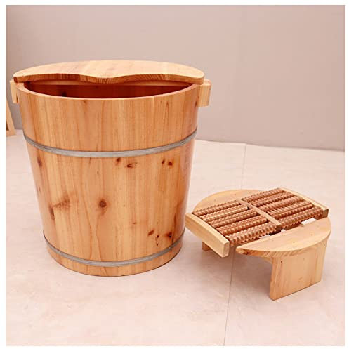 ADITAM Foot Spa Massage Boost Metabolism and Relieve Stress Hot Tub Foot Bath Durable and Comfortable Foot Spa Bath Massager Can be Soaked to Remove Dead Skin and Calluses Double the comfort