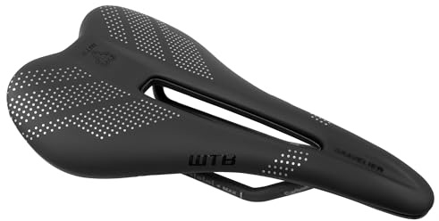 WTB Gravelier Bike Saddle – 246x140mm, Flexible Base with Fusion Form Technology, Perineal Relief Cutout for Gravel and Endurance Rides – Integrated Tool Mount