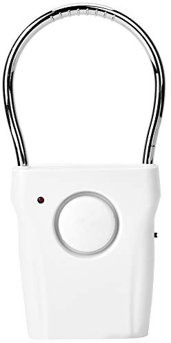 Alarme de Porte Portable 120DB, Alarme de Poignée Tactile, Capteur de Vibration Antivol Lors de L'ouverture pour les Enfants, les Tout-petits, les Personnes âgées, L'hôtel, les