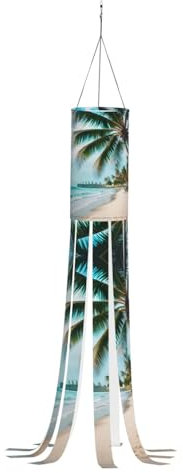 Halloween-Windsäcke für Strand und Palme, 101,6 cm, Halloween-Dekoration zum Aufhängen, für Hof, Terrasse, Garten, Weg, Party